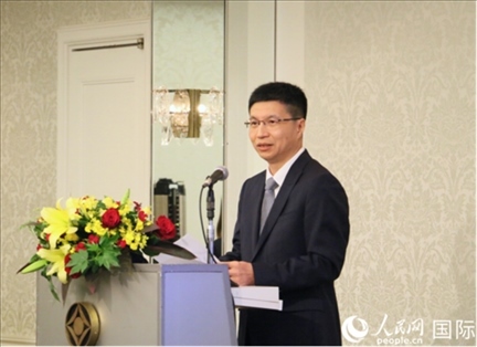 深圳市委常委、組織部部長(zhǎng)程步一致辭。人民網(wǎng) 許可攝