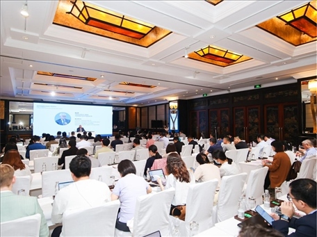 7月11日，由華陽海洋研究中心、中國南海研究院、中國國際法學會聯(lián)合撰寫的《南海仲裁案裁決再批駁》報告在北京發(fā)布。華陽海洋研究中心供圖