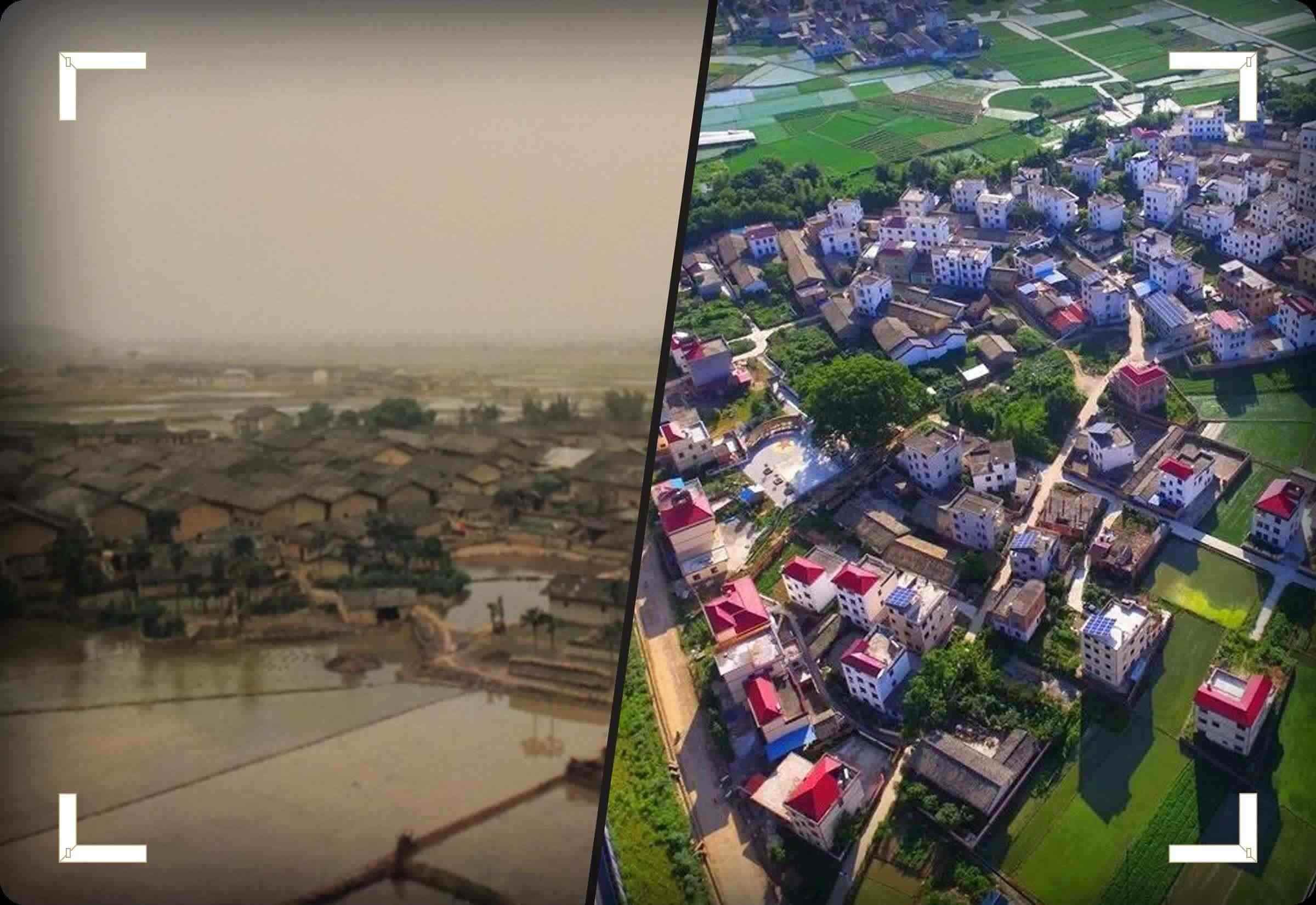 △江西省大余縣蘭溪村前后對比