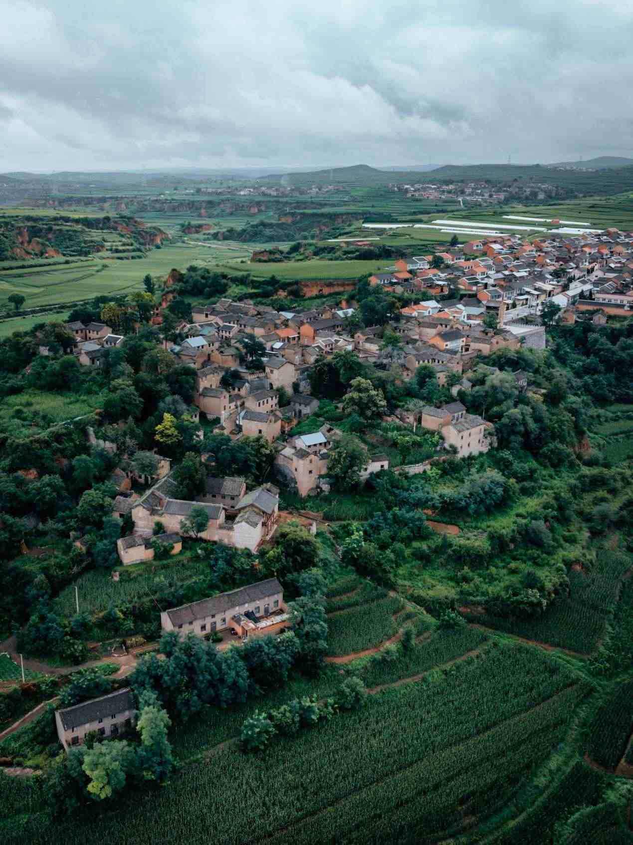 俯瞰永寧寨村。邱活攝