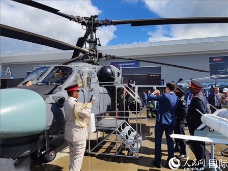 俄羅斯“軍隊-2024”國際軍事技術論壇現場。人民網記者 于宏建攝