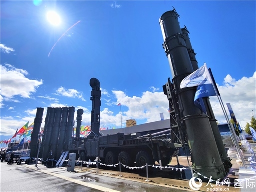 俄羅斯“軍隊-2024”國際軍事技術論壇現場。人民網記者 于宏建攝