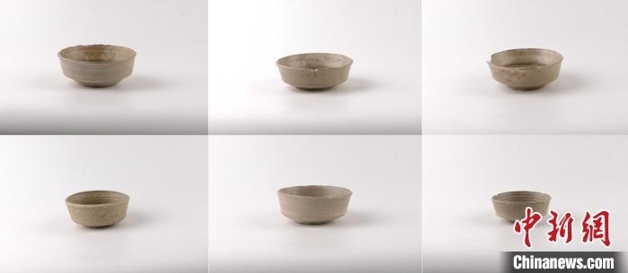 商周時(shí)期原始瓷碗。 寧波市文化遺產(chǎn)管理研究院供圖