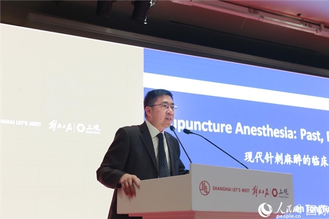 陳彤宇在演講。人民網(wǎng)記者 黃培昭攝