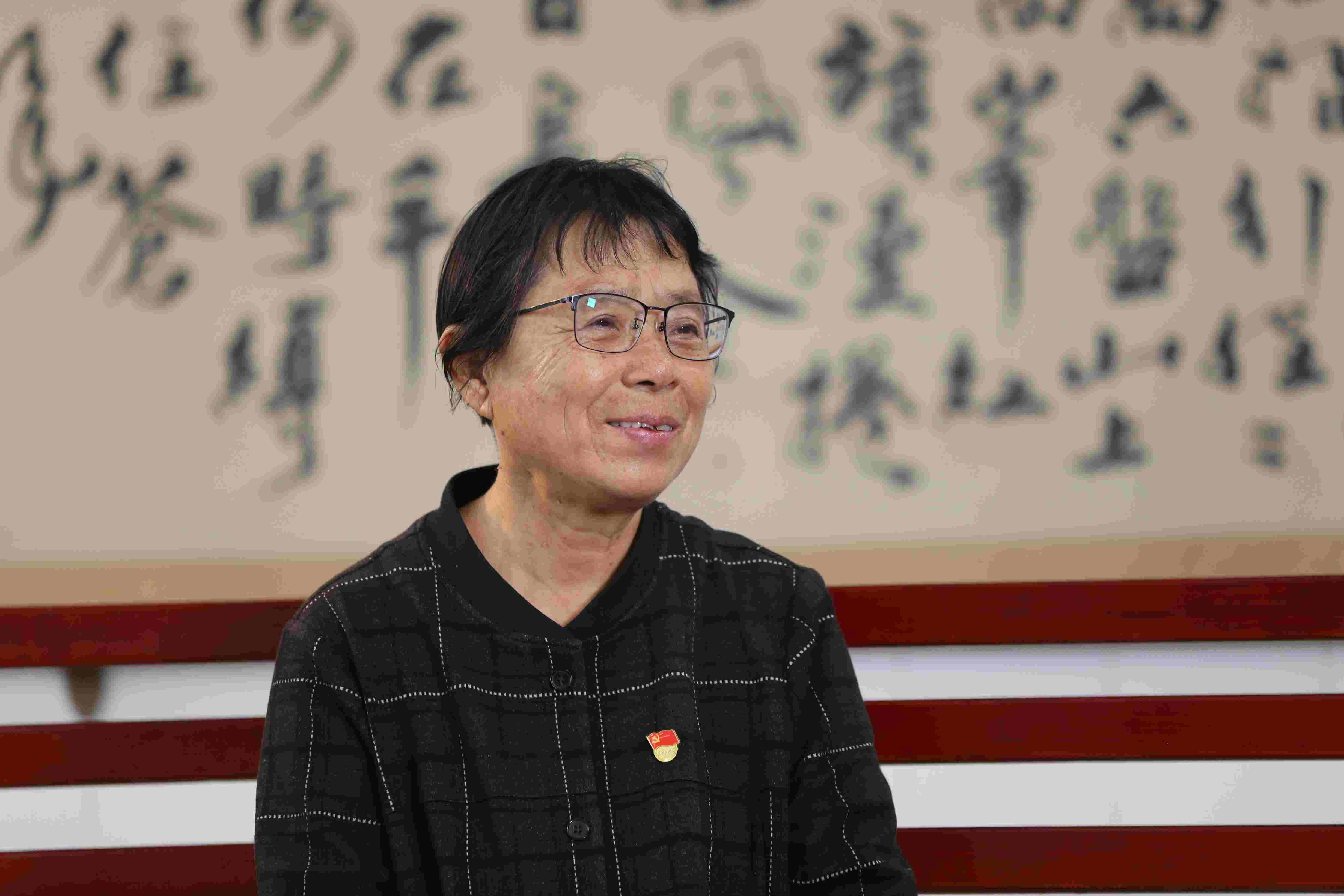 張桂梅。人民網(wǎng)記者 李發(fā)興攝