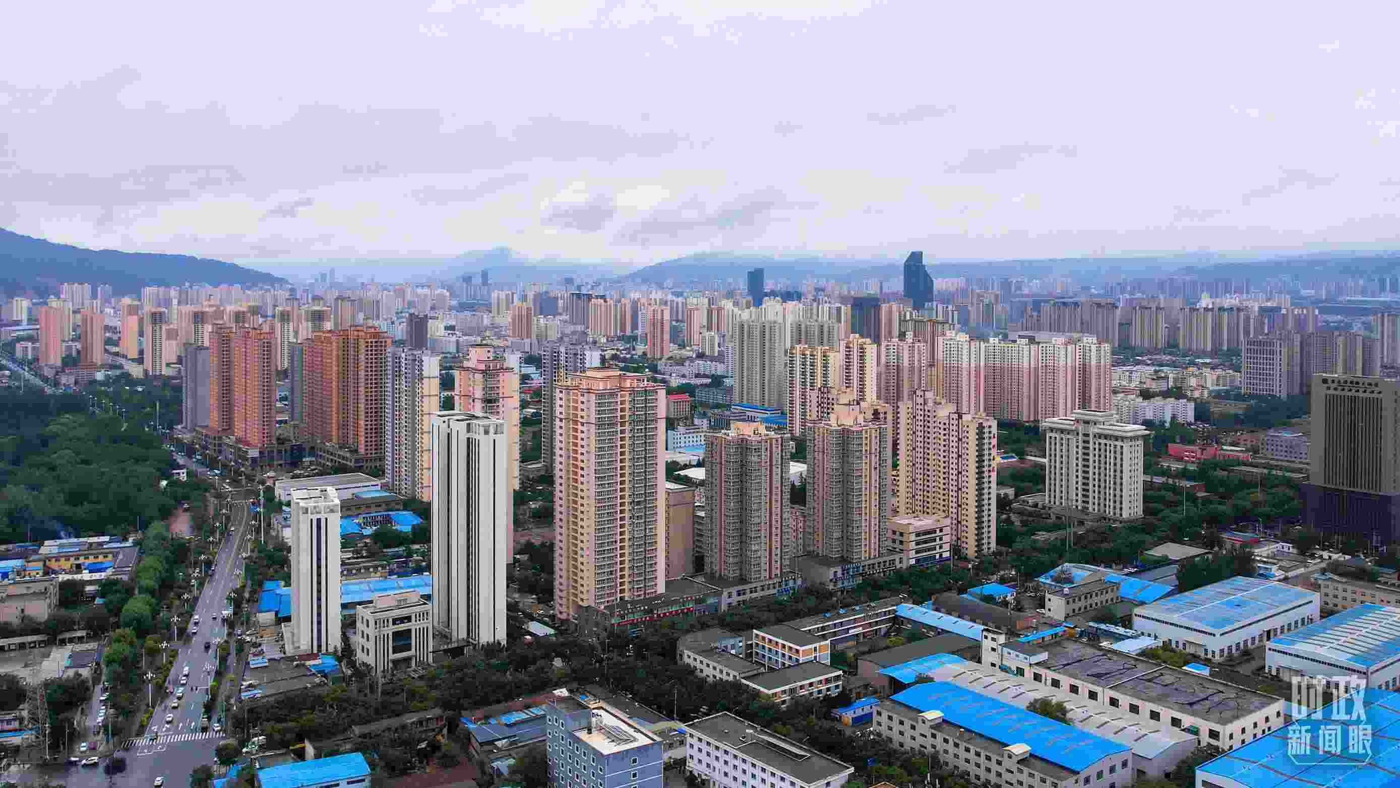 △蘭州。（總臺記者馬凌峰拍攝）