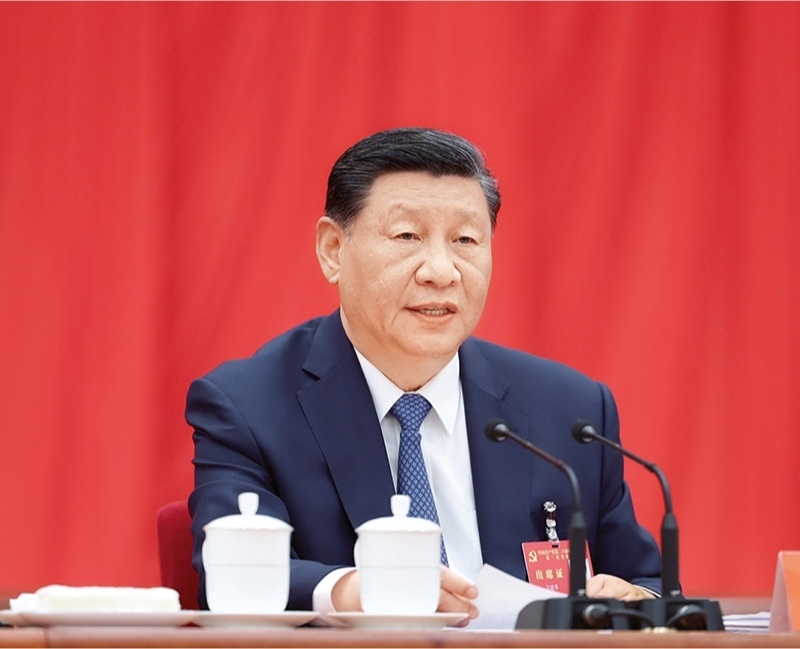 中國共產(chǎn)黨第二十屆中央委員會第三次全體會議，于2024年7月15日至18日在北京舉行。中央委員會總書記習(xí)近平作重要講話。 新華社記者 鞠鵬/攝