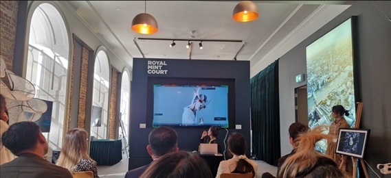 中英青年數(shù)字創(chuàng)意產(chǎn)學(xué)交流會現(xiàn)場。逸麟 攝