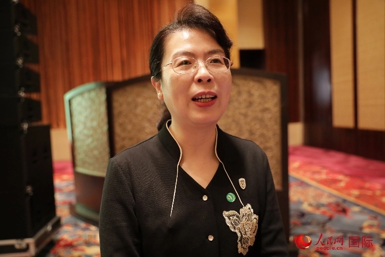 北京外國(guó)語(yǔ)大學(xué)亞洲學(xué)院院長(zhǎng)、中國(guó)馬來(lái)研究中心主任蘇瑩瑩教授接受人民網(wǎng)采訪。人民網(wǎng) 王婧攝