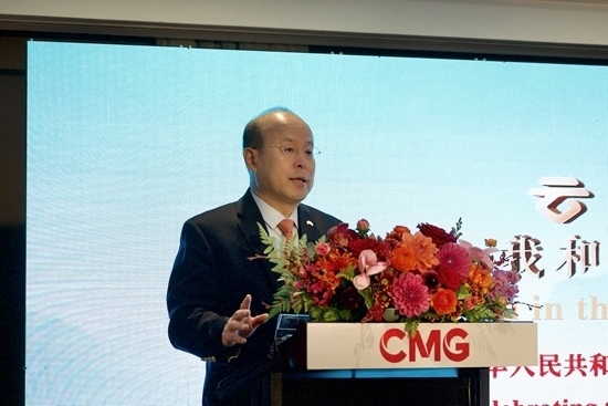 中國(guó)駐澳大利亞大使肖千出席活動(dòng)并致辭。張舒惠攝