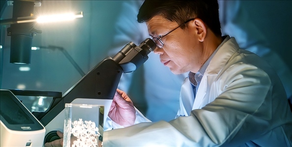 陳志堅(jiān)。圖片來源：美國德克薩斯大學(xué)西南醫(yī)學(xué)中心官網(wǎng)