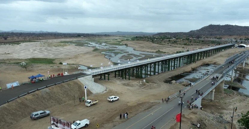 大橋全景。中交二公局第二工程有限公司供圖