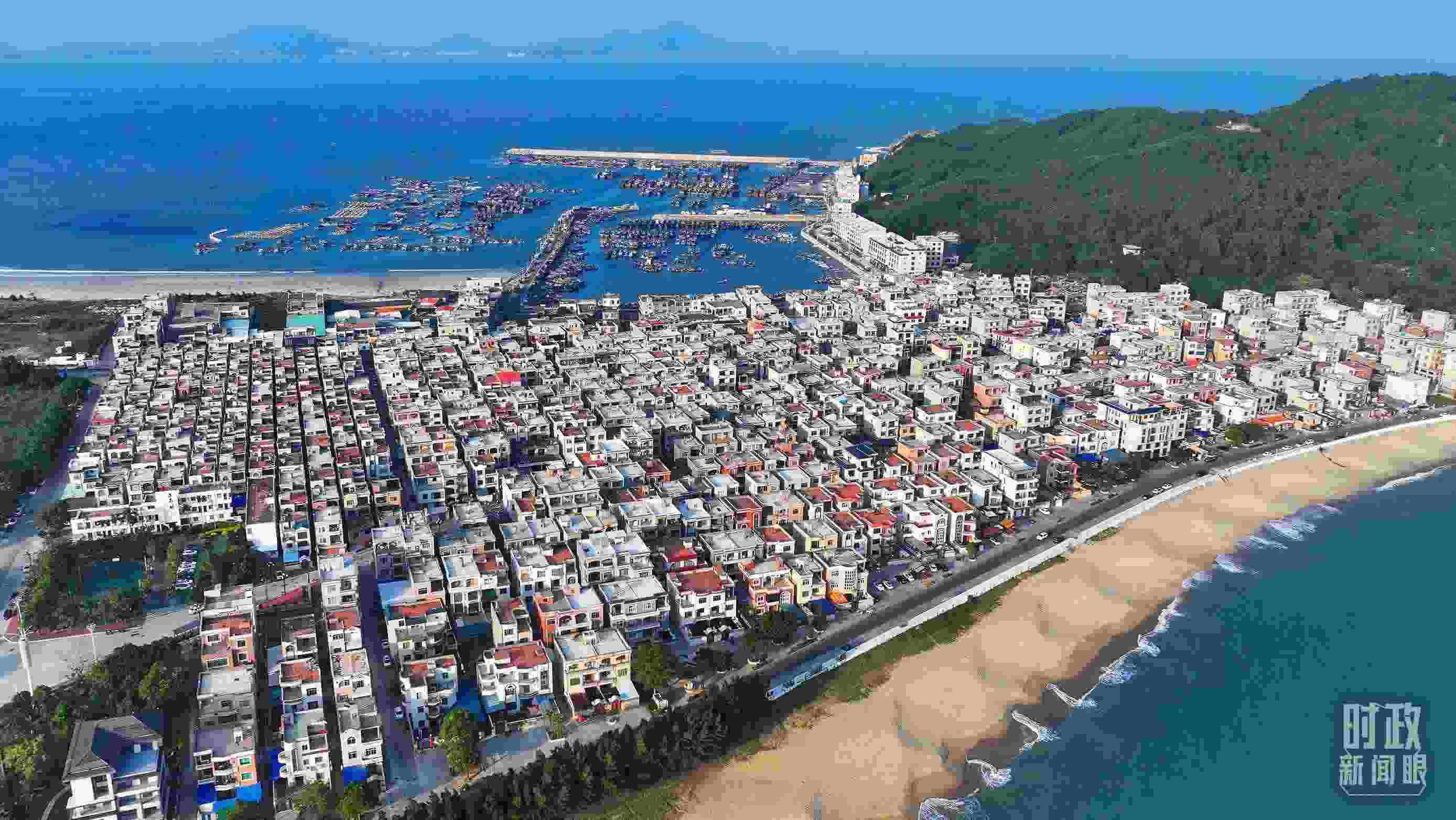 △澳角村。（總臺記者李鵬沖拍攝）