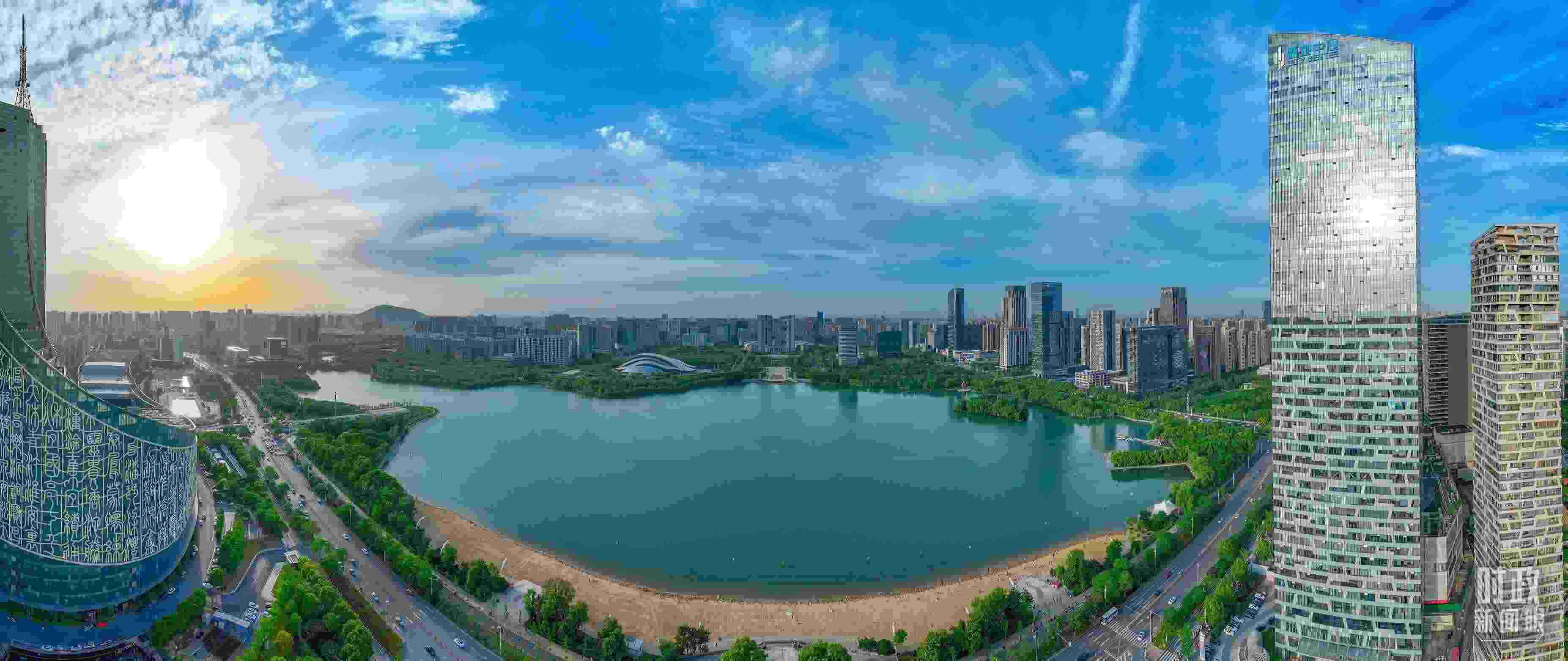 △安徽省合肥市。（合肥市蜀山區(qū)融媒體中心葛慶釗供圖）