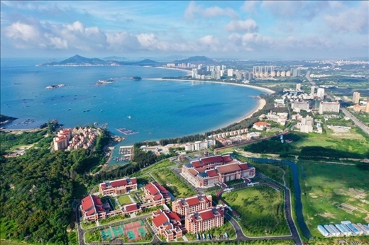 東山縣（無人機拍攝）。