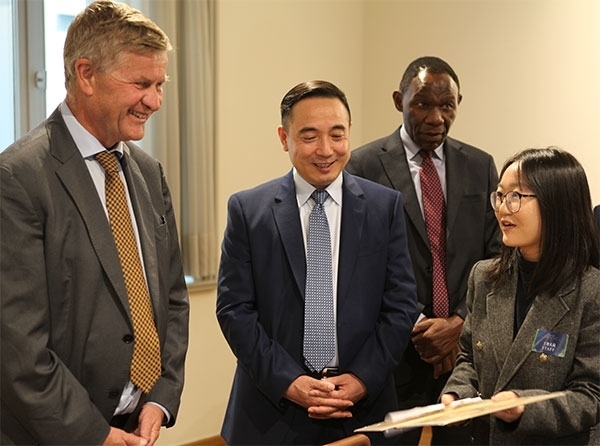 活動現(xiàn)場。中國駐歐盟使團(tuán)供圖