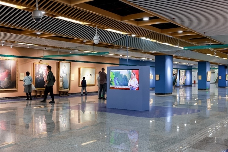 《華金·索羅亞：西班牙繪畫大師的光影漫步》在上海地鐵開(kāi)幕 圖片由主辦方提供