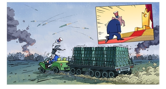 漫畫作者：馬宏亮（人民網(wǎng)版權(quán)圖片，未經(jīng)授權(quán)請勿轉(zhuǎn)載。）