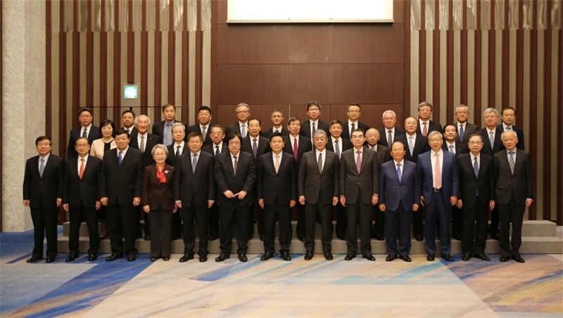 開幕式前中日主要與會(huì)嘉賓合影。主辦方供圖