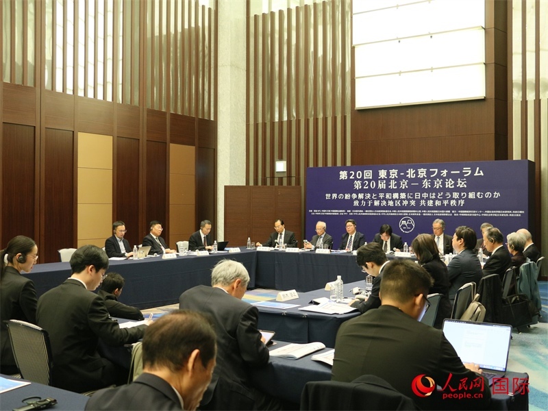 和平秩序分論壇現(xiàn)場(chǎng)。人民網(wǎng) 許可攝