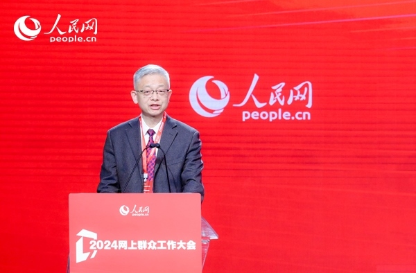 寧夏回族自治區(qū)銀川市委社會(huì)工作部副部長(zhǎng)李卒作實(shí)踐分享。人民網(wǎng) 鄂智超攝