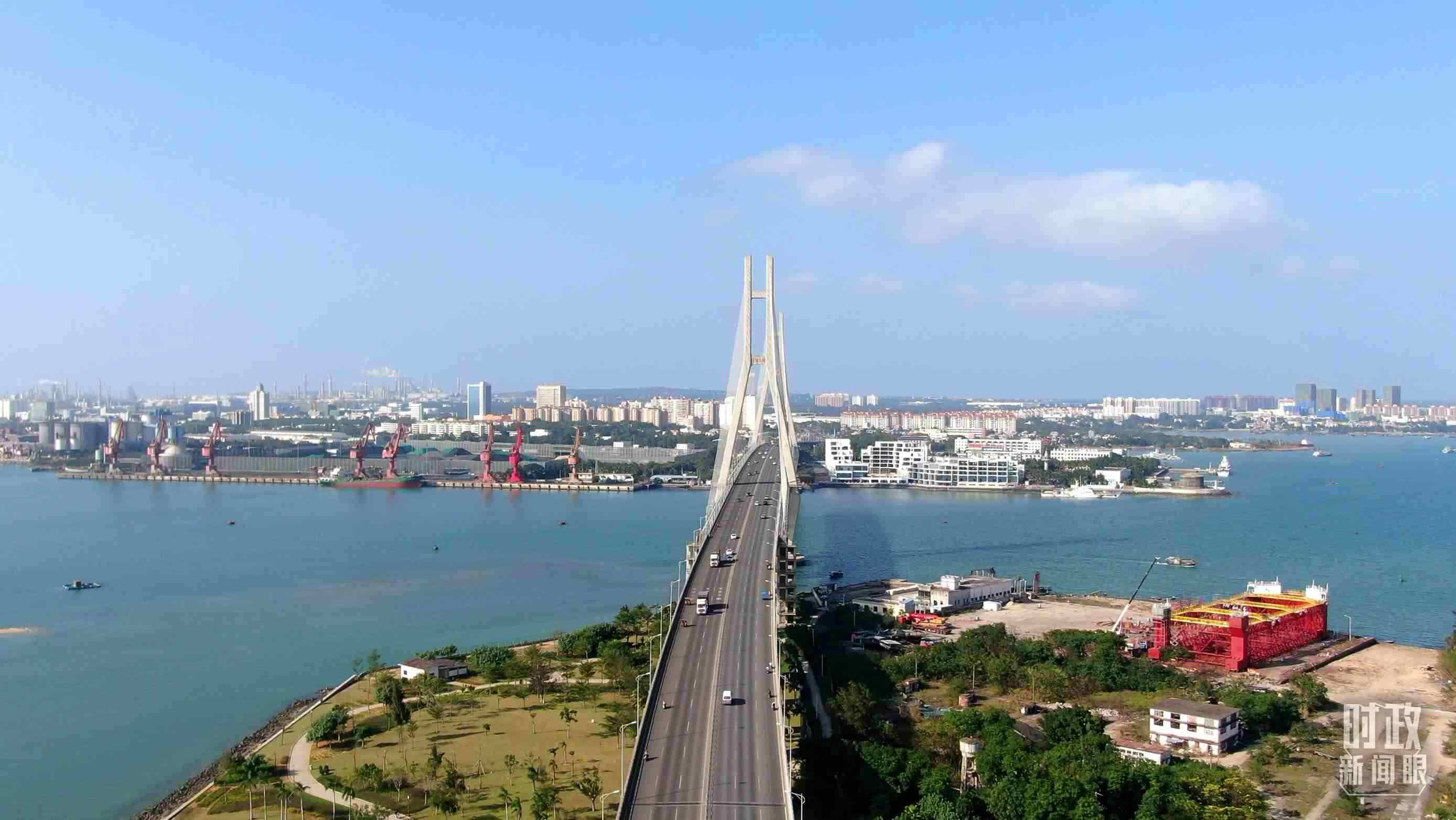 海南洋浦經(jīng)濟(jì)開發(fā)區(qū)。（總臺記者葉飛提供）