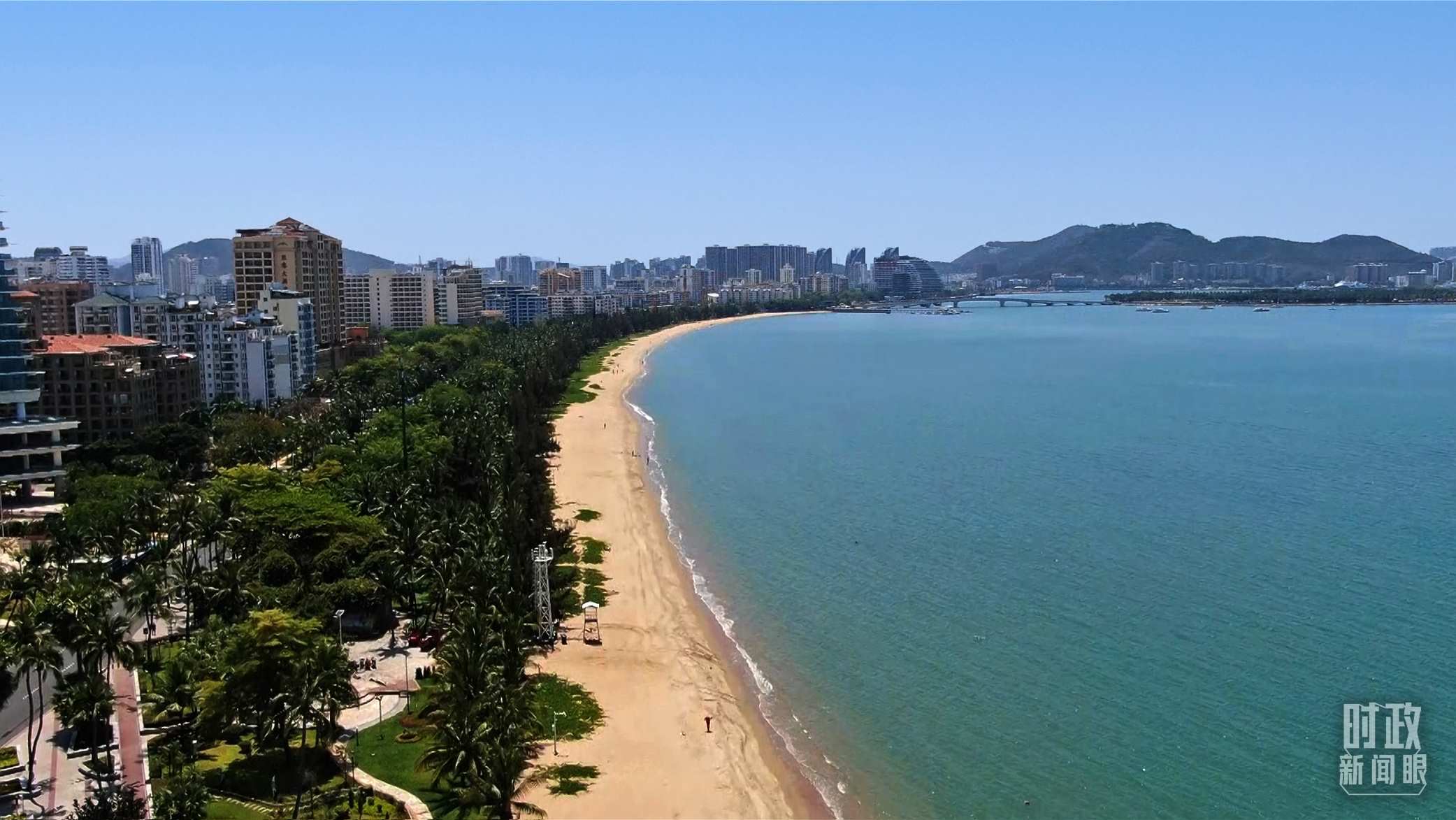 海南三亞。（總臺記者張偉克拍攝）