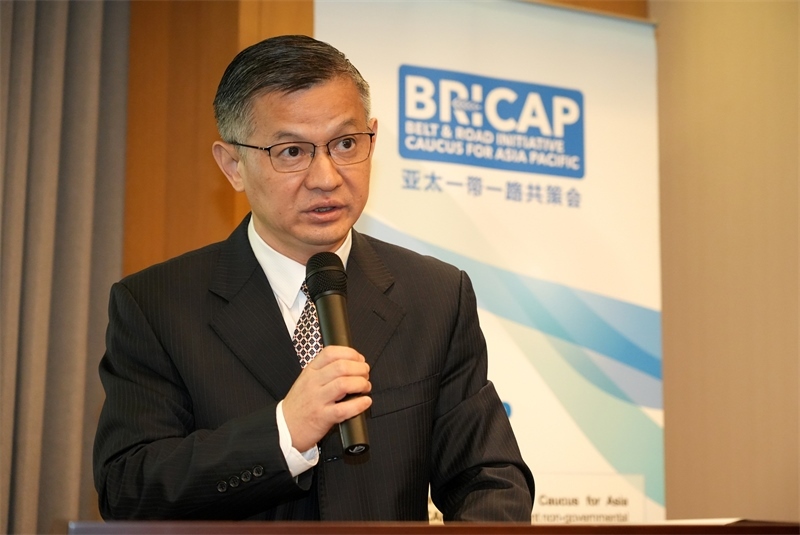 鄭學(xué)方作主旨演講。主辦方供圖