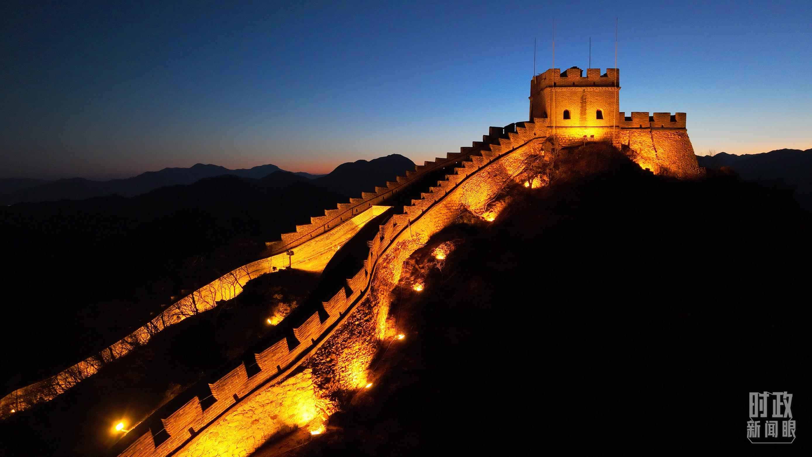 △北京居庸關(guān)長城。（總臺央視記者范凱拍攝）