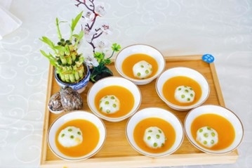 參賽作品“白雪尋蓮”。主辦方供圖