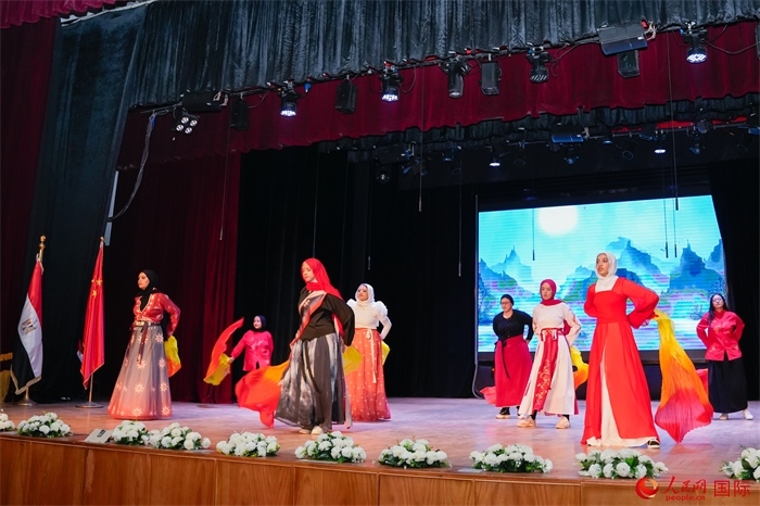 新春慶典活動(dòng)現(xiàn)場(chǎng)。人民網(wǎng) 塔里克·易卜拉欣攝