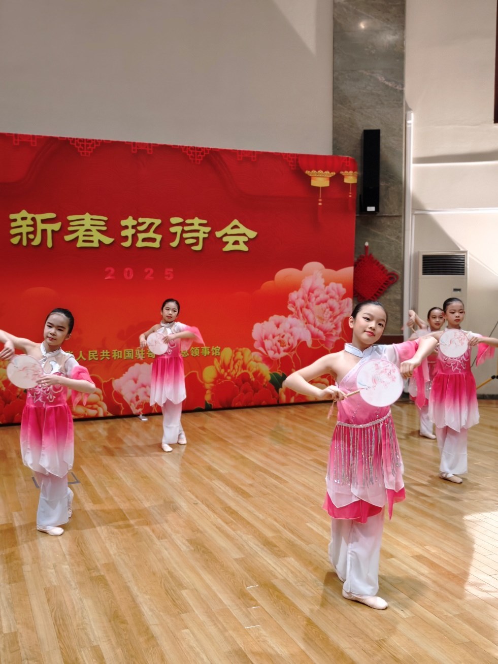 兒童舞蹈表演。中國駐哥德堡總領(lǐng)館供圖