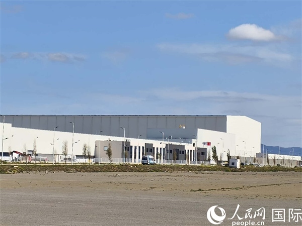 科技城內(nèi)已經(jīng)建成的工廠。人民網(wǎng)記者 黃培昭攝