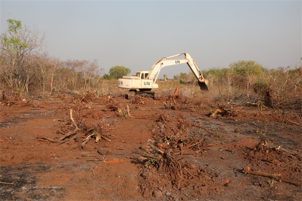 施工現(xiàn)場。張曉昆攝