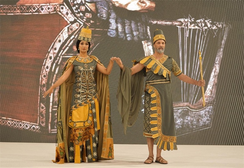 伊拉克時(shí)尚館舉辦的時(shí)裝展。伊拉克時(shí)尚館供圖