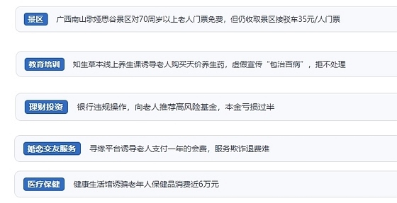 網(wǎng)友在“人民投訴”平臺(tái)反映涉銀發(fā)消費(fèi)相關(guān)糾紛。（“人民投訴”用戶投訴截圖）