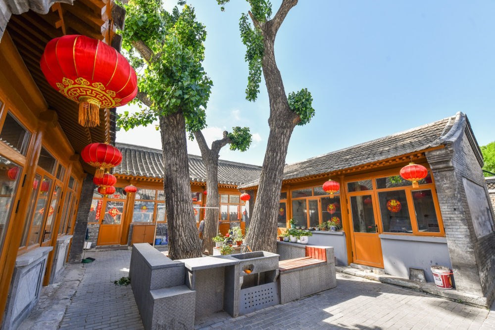 草廠胡同景觀。（受訪者供圖）