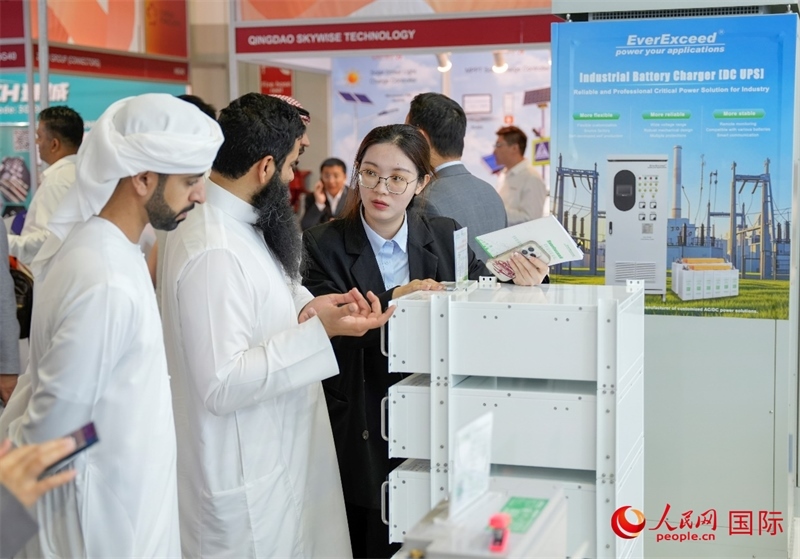 展會現(xiàn)場。人民網(wǎng) 塔里克·易卜拉欣攝