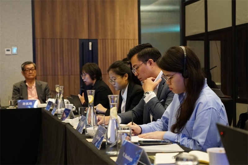 分享會現(xiàn)場，中馬兩國記者認真記錄。林俊揚攝