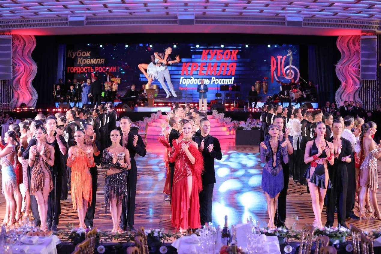 第七屆“克里姆林宮杯”國標(biāo)舞錦標(biāo)賽現(xiàn)場。于子恒攝