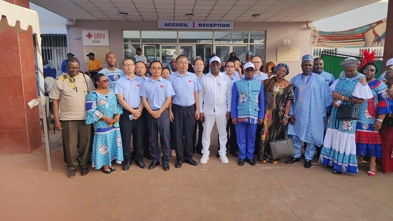 活動現(xiàn)場。醫(yī)療隊供圖