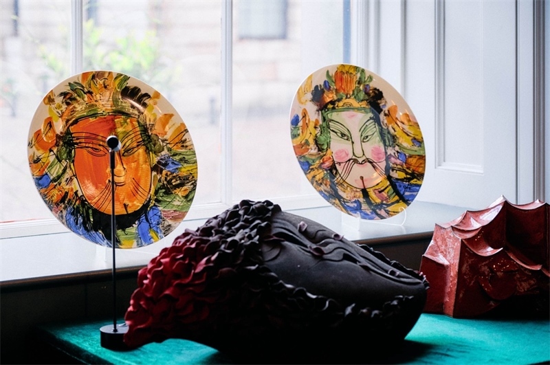 倫敦手工周中國(guó)館展品。楊浩鵬攝